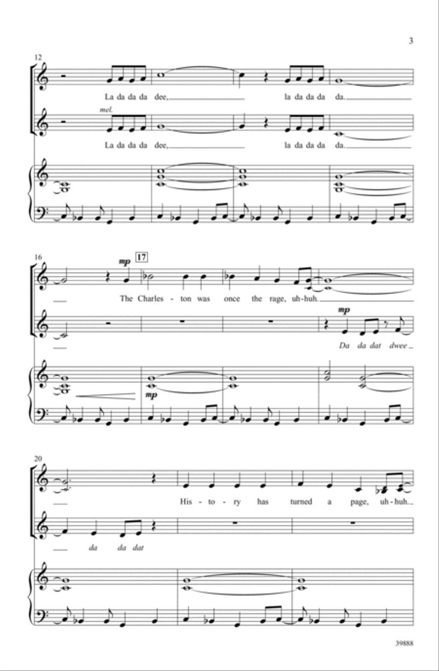 The Beat Goes On Choir scores gallery preview page 2