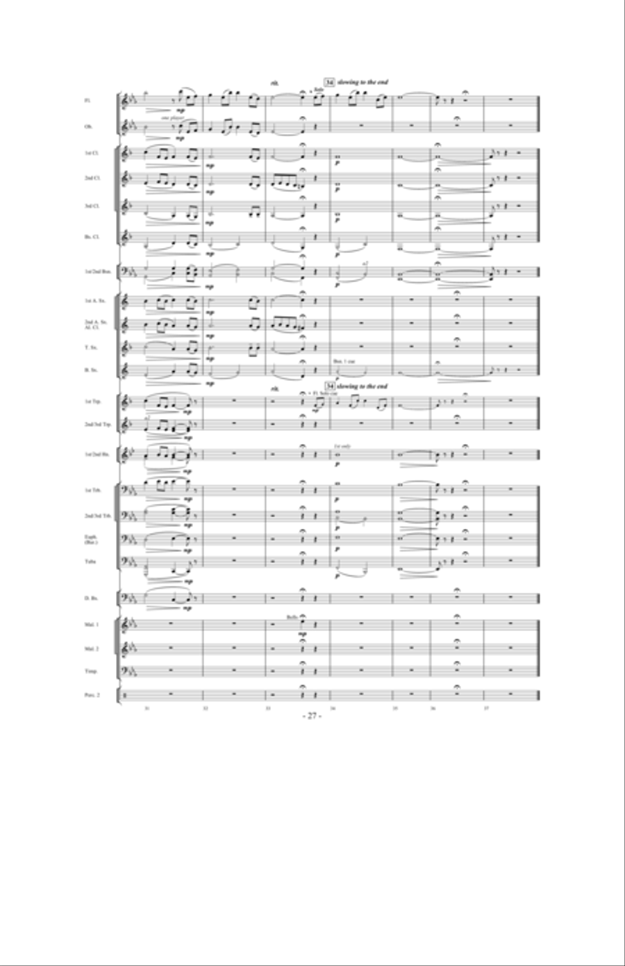 Nightflight Concert Band scores gallery preview page 26