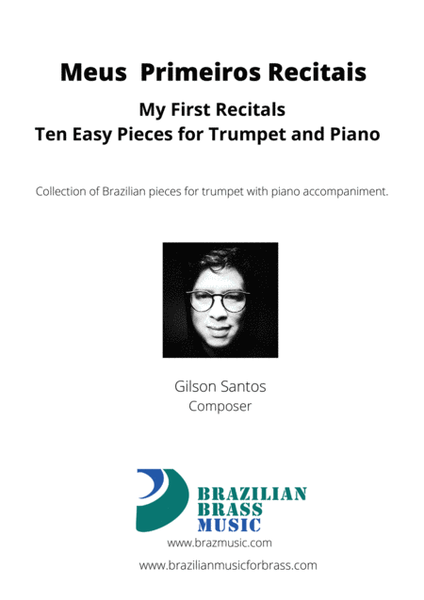 My First Recitals - Ten easy pieces for trumpet and piano