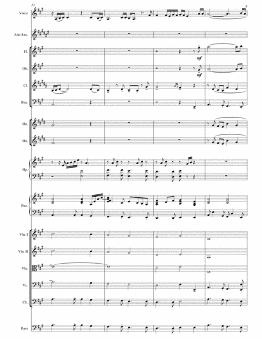 I Will Always Love You Large Ensemble scores gallery preview page 5