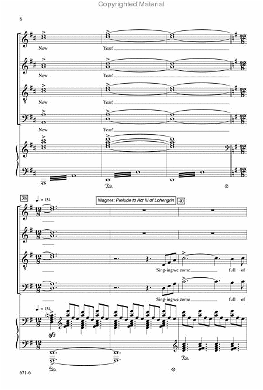 Christmas Goes Classical - SATB Octavo 4-Part scores gallery preview page 6