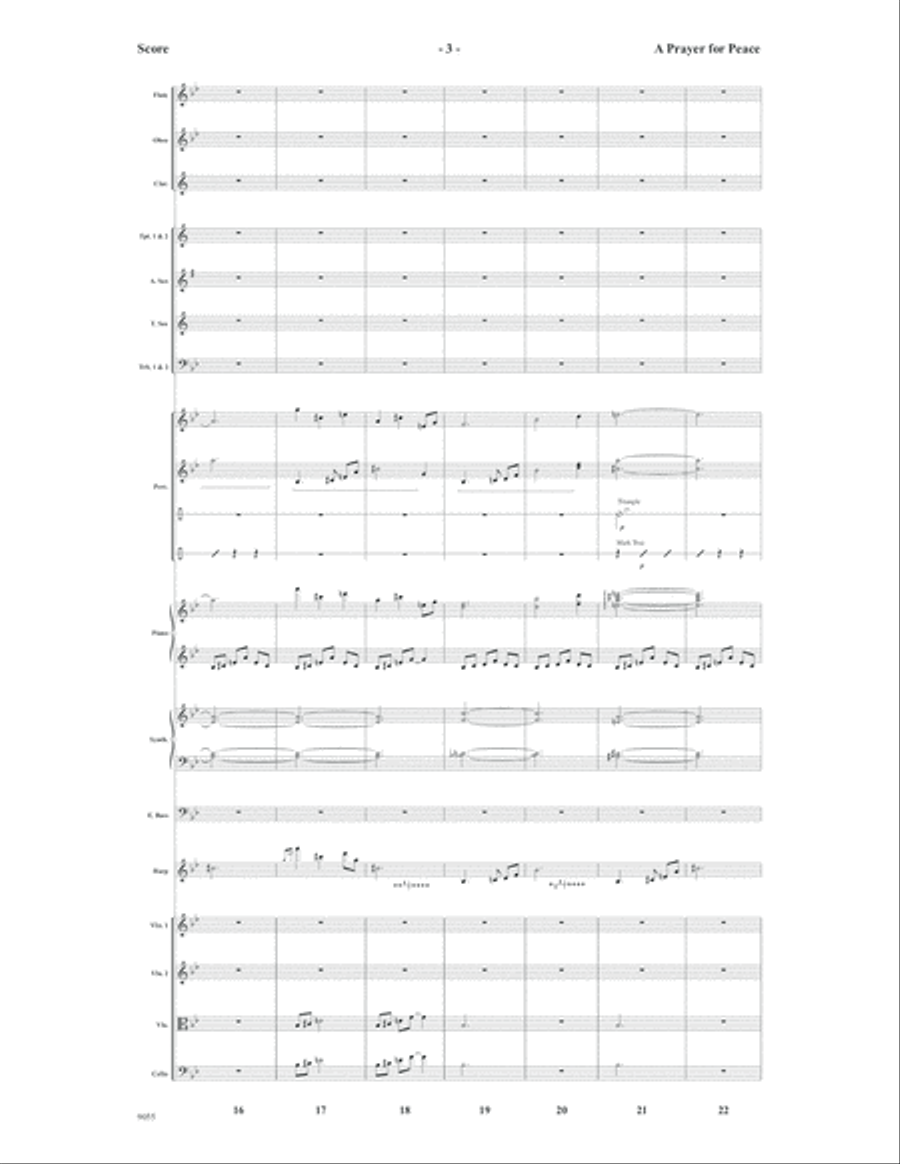 Peace Orchestra scores gallery preview page 4