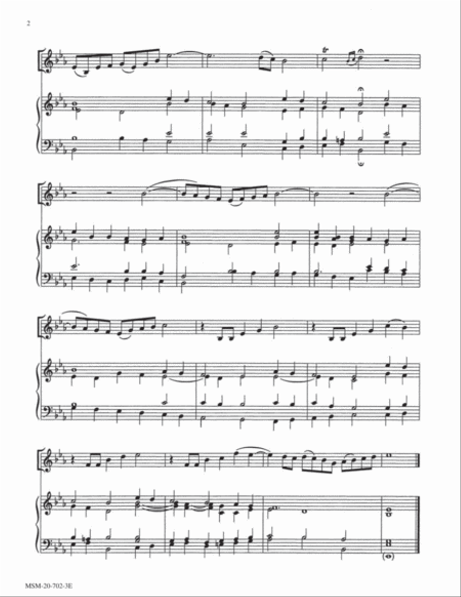 All Creatures of Our God and King Trumpet scores gallery preview page 2