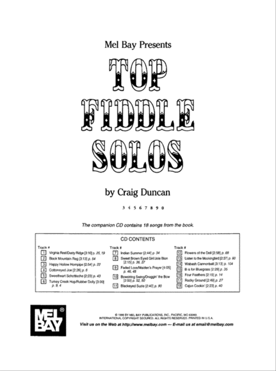 Top Fiddle Solos image number null