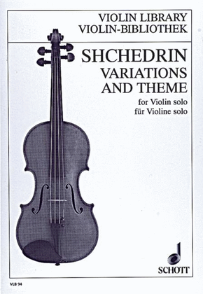 Book cover for Variation and Theme