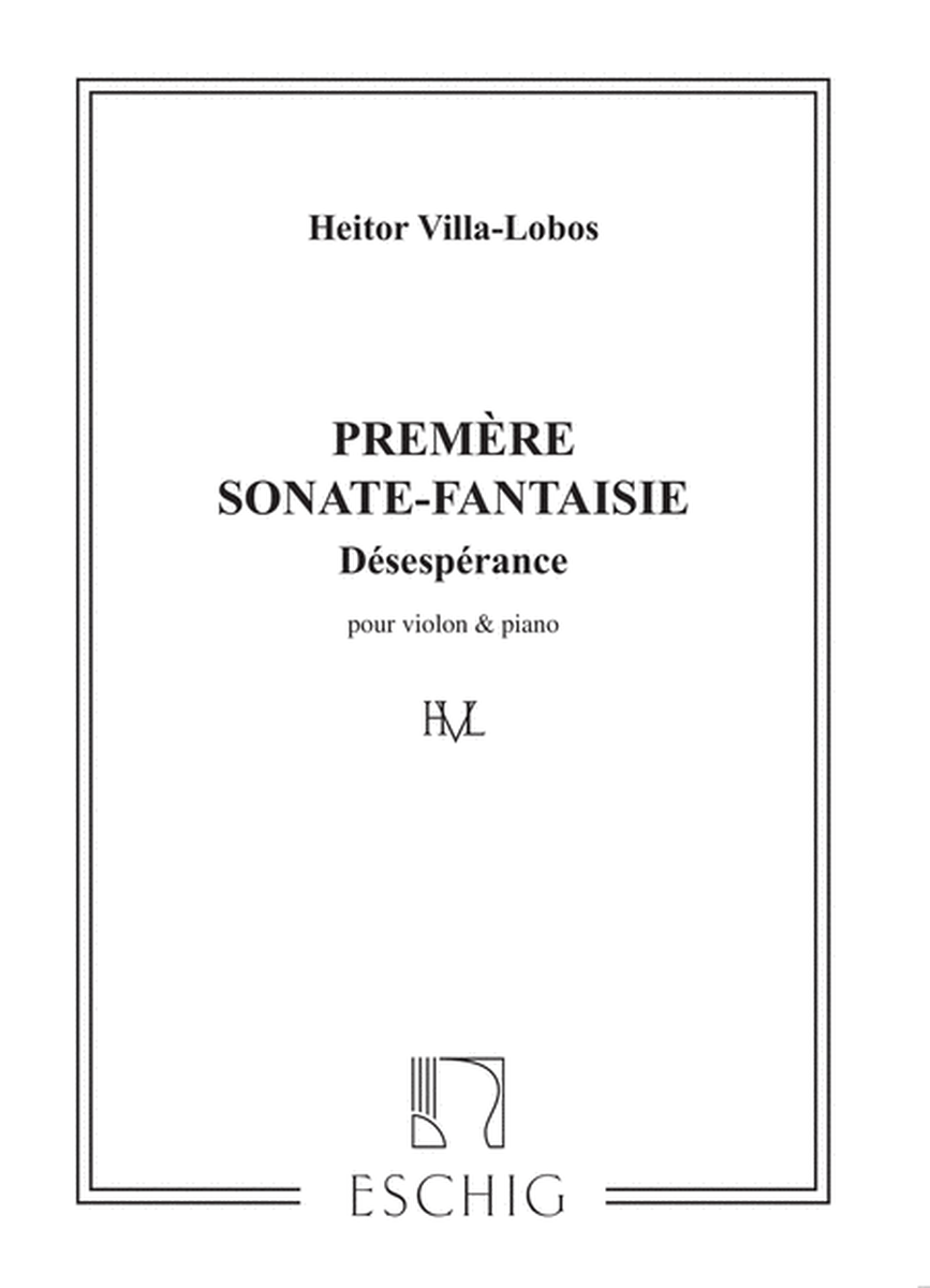 Sonate Fantaisie N 1