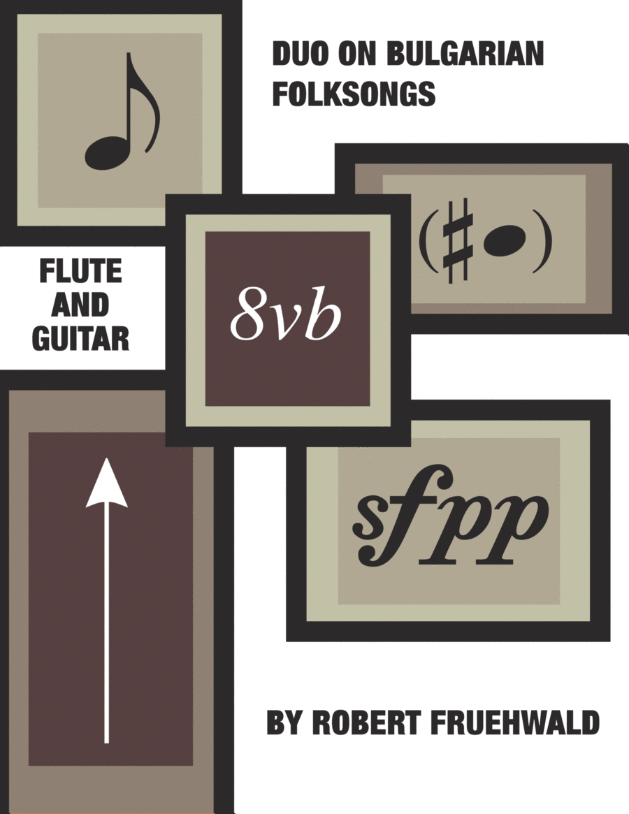 Duo on Bulgarian Folksongs Flute scores gallery preview page 1