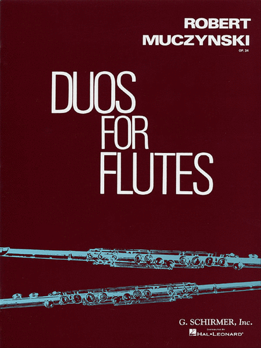 Duos for Flutes, Op. 34 Woodwind Duet scores gallery preview page 1