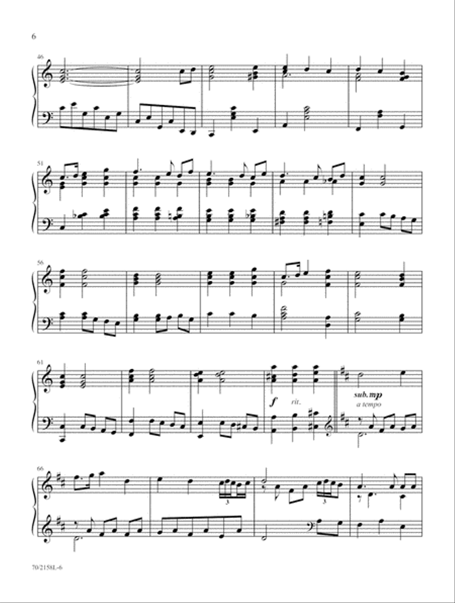 Rousing Postludes, Prayerful Preludes Piano Solo scores gallery preview page 6