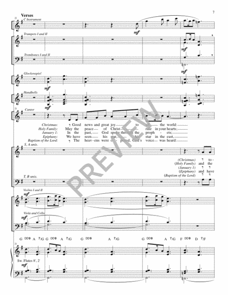 Christmastime Alleluia - Full Score and Parts