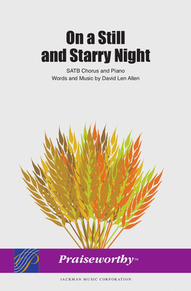 Book cover for On a Still and Starry Night - SATB