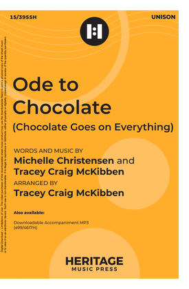 Ode to Chocolate (Chocolate Goes on Everything)