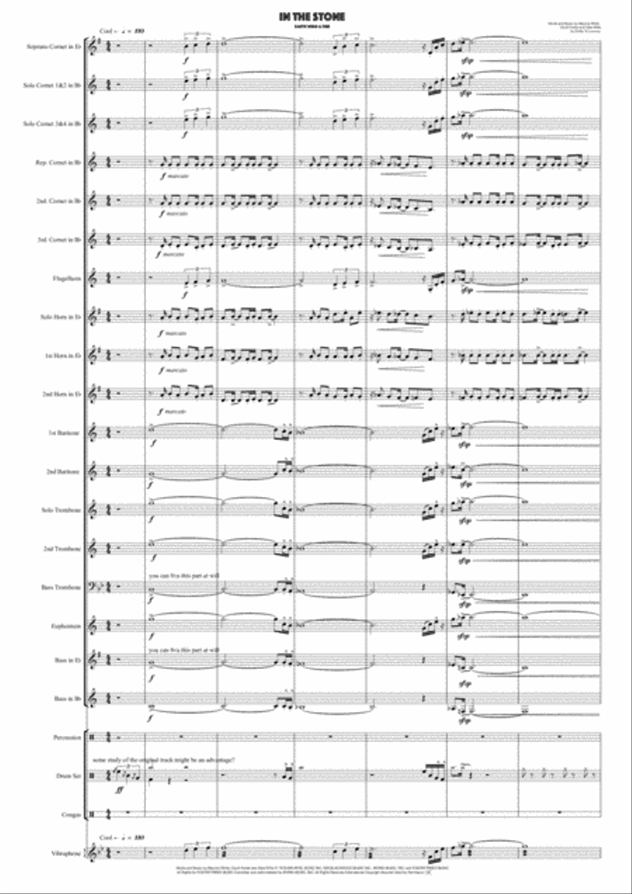 In The Stone Brass Ensemble scores gallery preview page 1