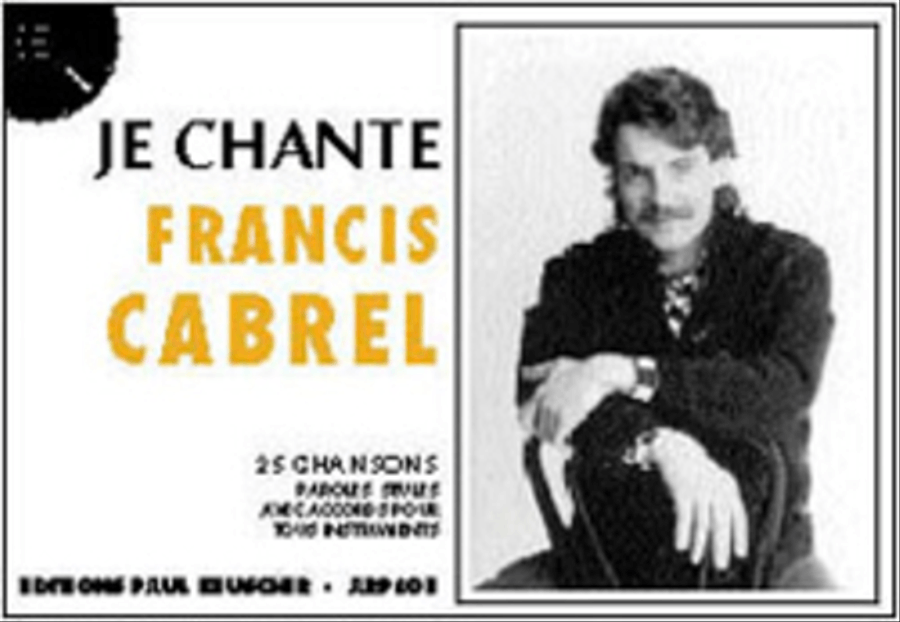 Je Chante Cabrel Voice scores gallery preview page 1