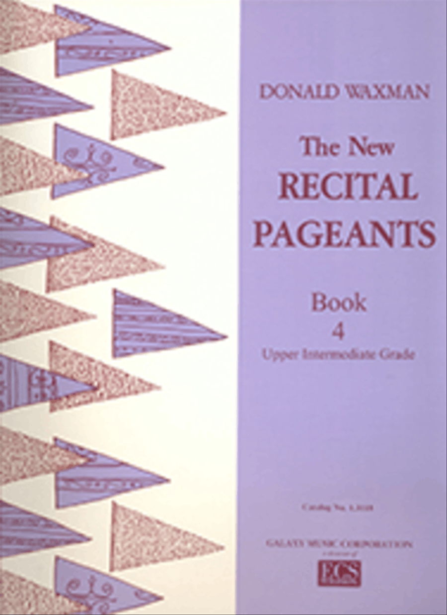 New Recital Pageants, Book 4 Piano Solo scores gallery preview page 1