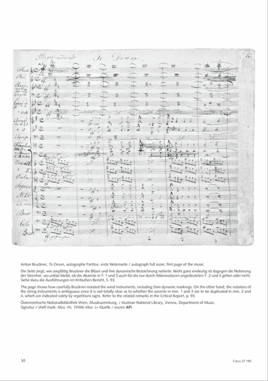 Te Deum Te Deum 4-Part scores gallery preview page 8