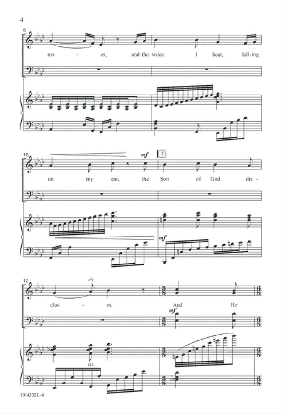In the Garden 4-Part scores gallery preview page 4