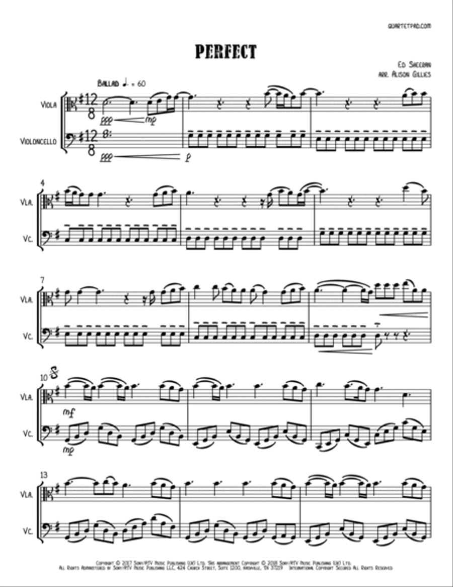 Perfect String Duet scores gallery preview page 2