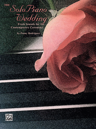 Book cover for The Solo Piano Wedding