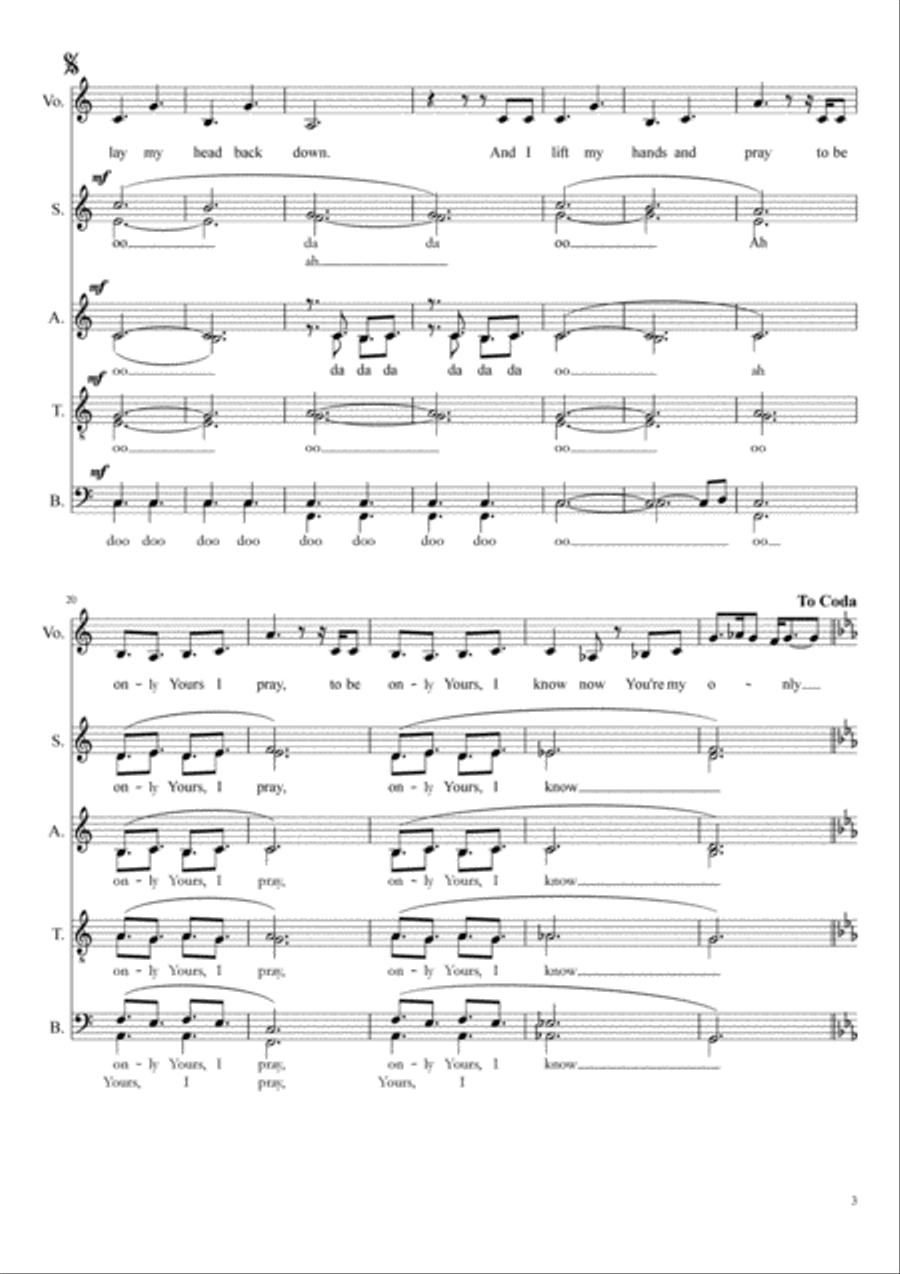 Only Hope 4-Part scores gallery preview page 3