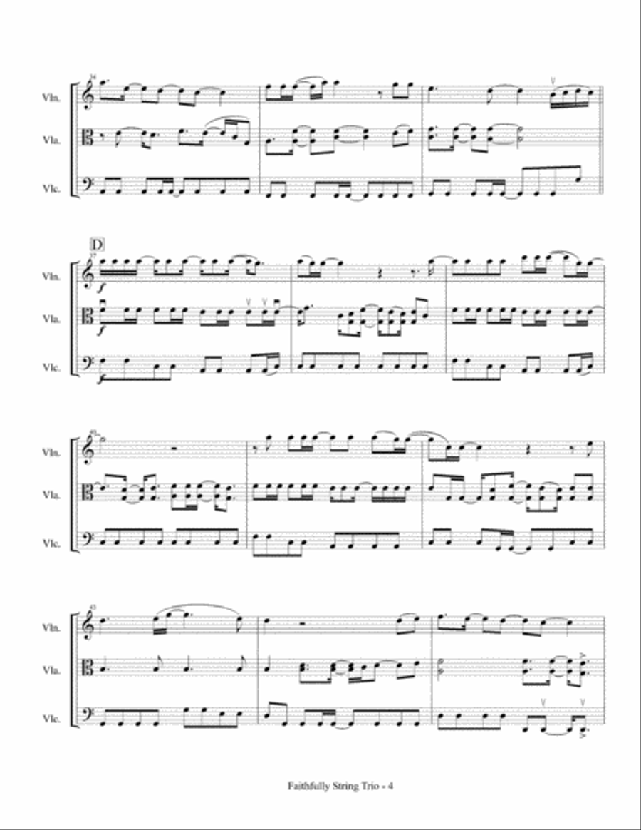 Faithfully Faithfully String Trio scores gallery preview page 5
