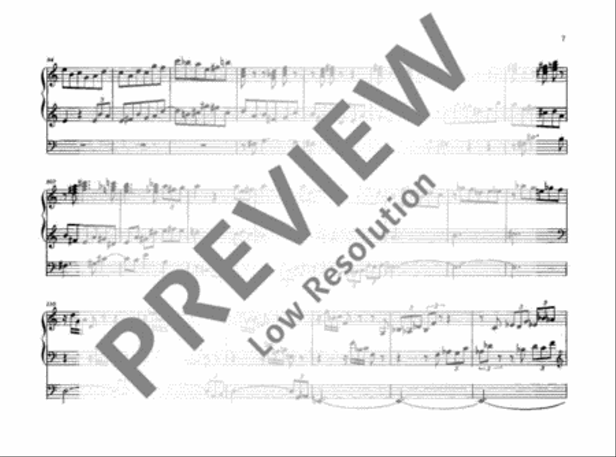 Lydische Toccata und Fuge Organ scores gallery preview page 8