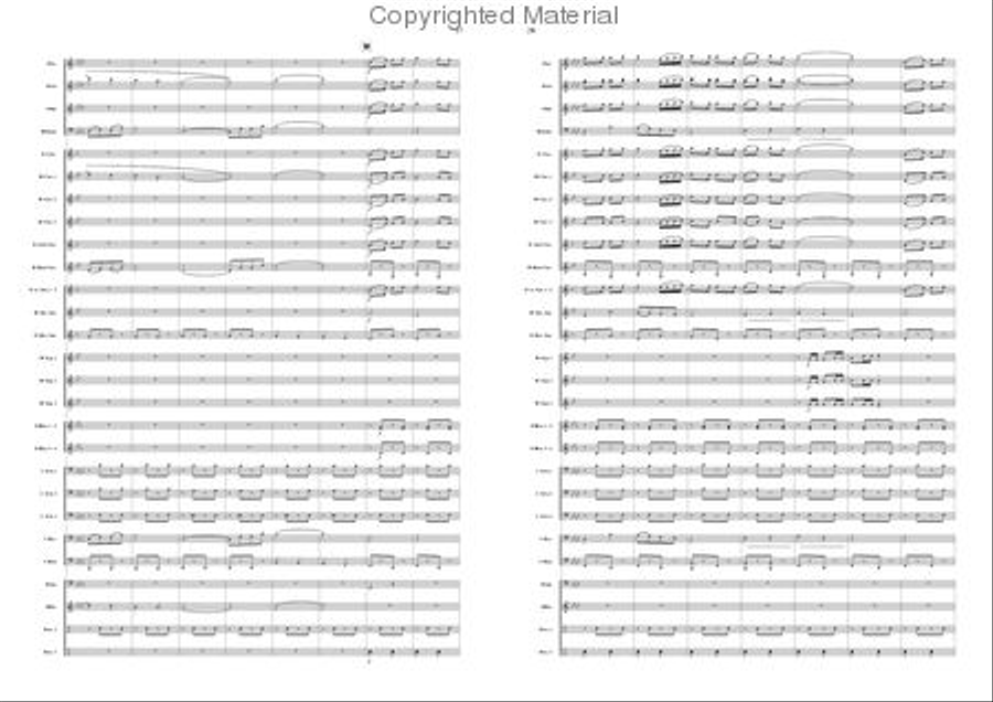 L'Entracte Concert Band scores gallery preview page 14