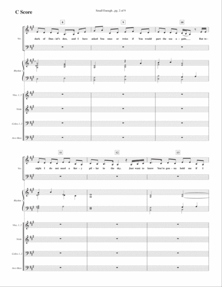 Small Enough Small Ensemble scores gallery preview page 2
