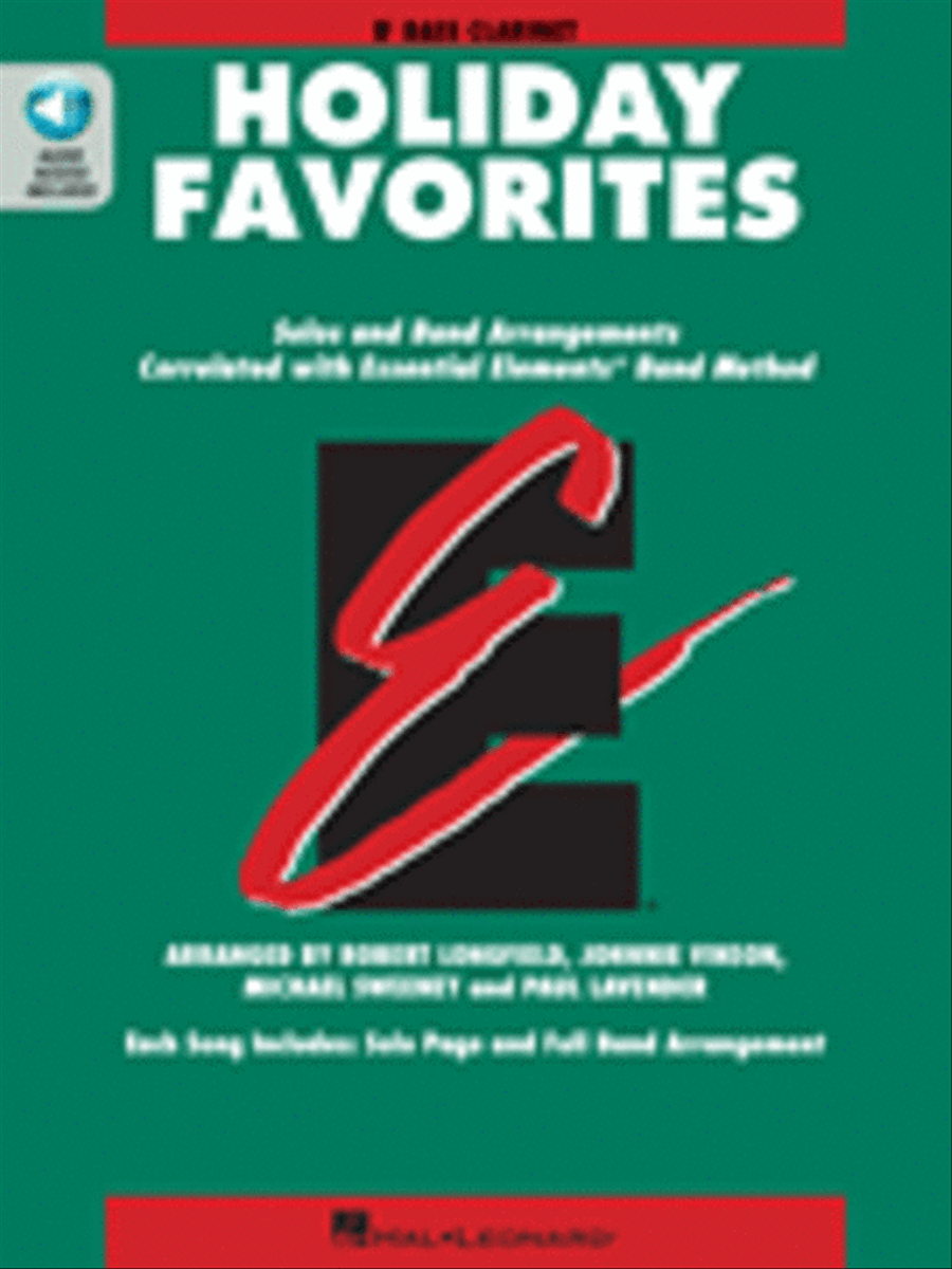 Essential Elements Holiday Favorites Concert Band Methods scores gallery preview page 1