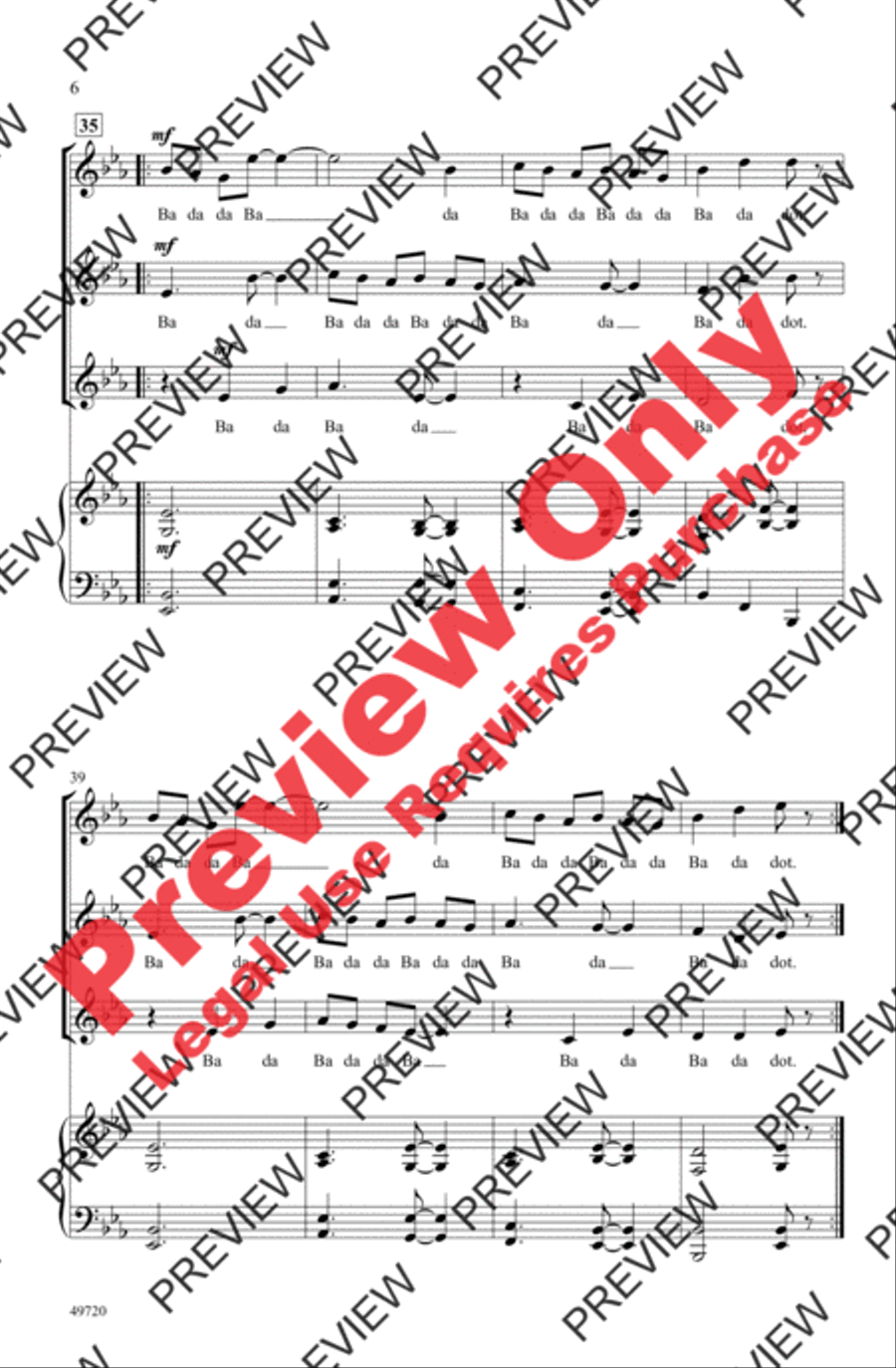 Vox Vox Women's Choir scores gallery preview page 6