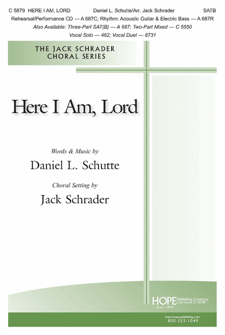 Here I Am, Lord (SATB)