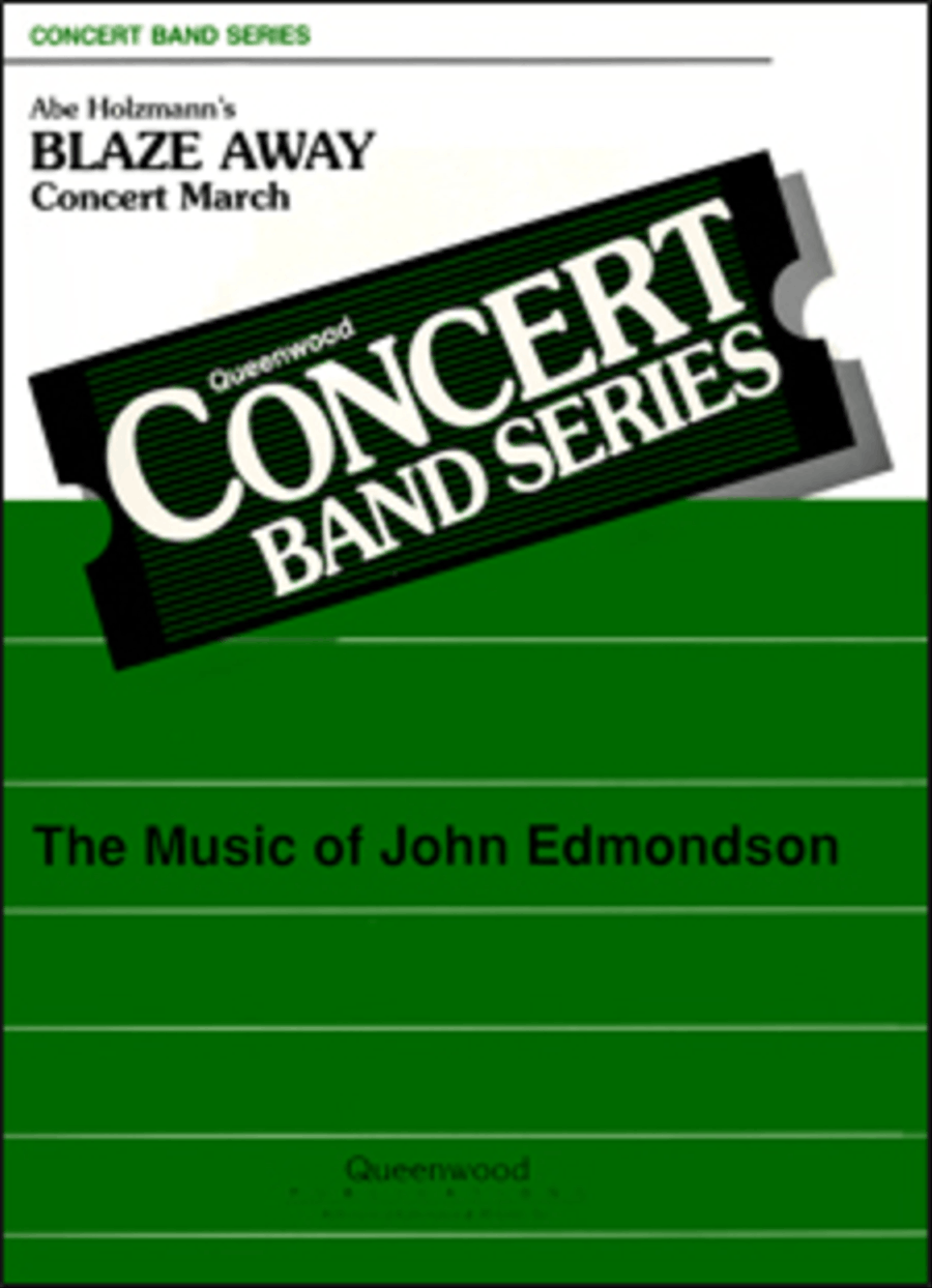 Blaze Away Blaze Away Concert Band scores gallery preview page 1