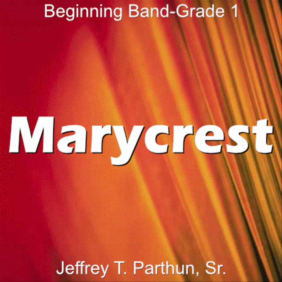 Marycrest Concert Band scores gallery preview page 1
