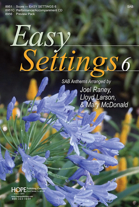 Book cover for Easy Settings 6