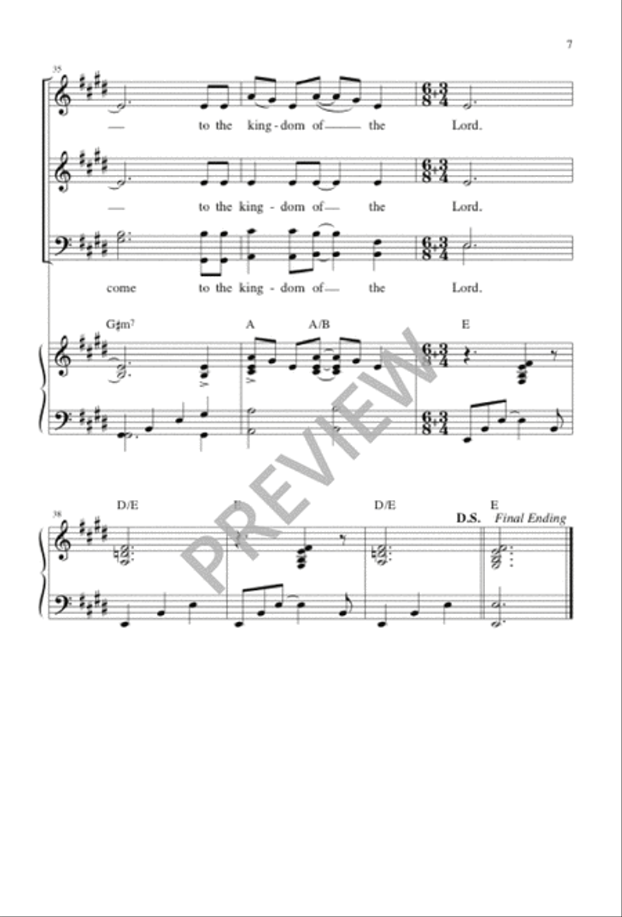 Let Every Human Heart Let Every Human Heart 4-Part scores gallery preview page 8