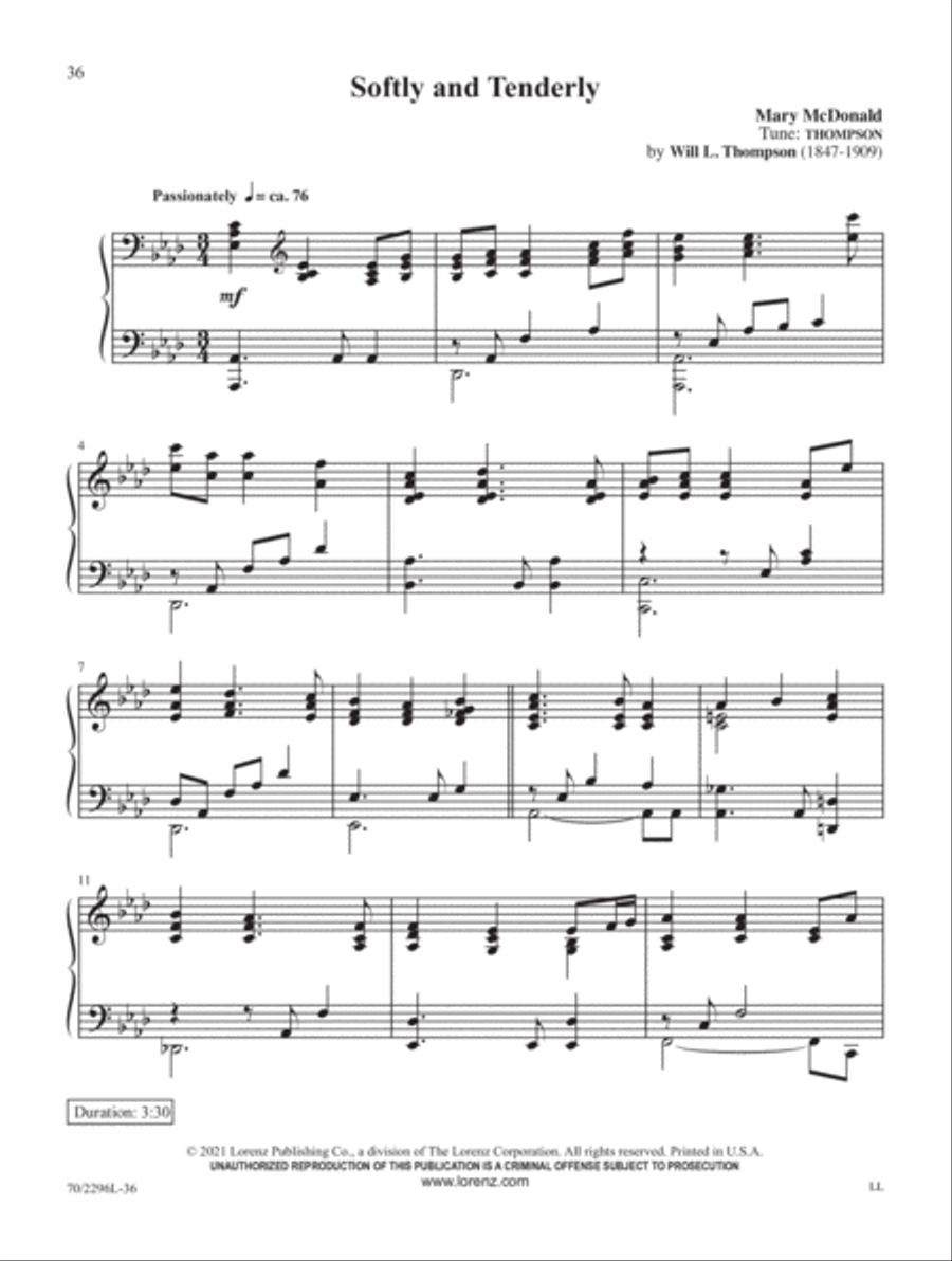 Meditations on Grace Meditations on Grace Piano Solo scores gallery preview page 9