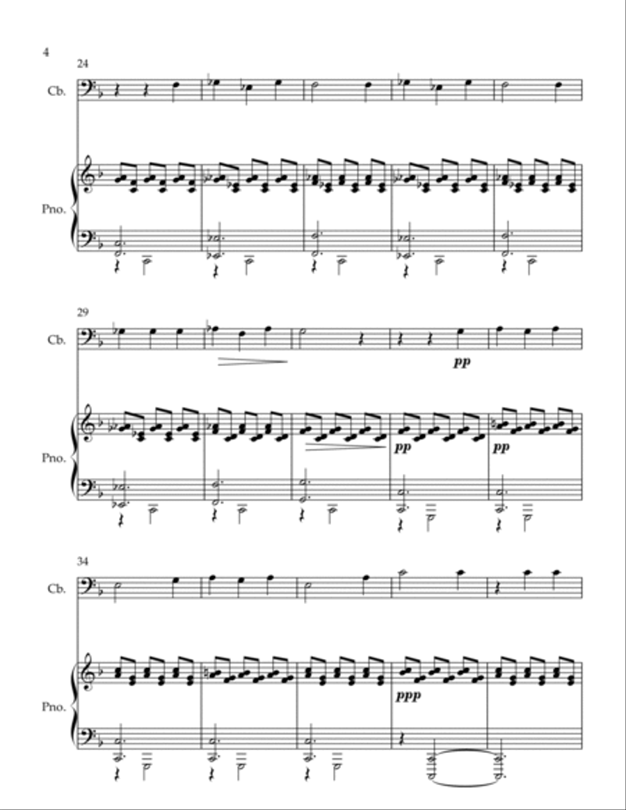 The Sea Princess Double Bass scores gallery preview page 4