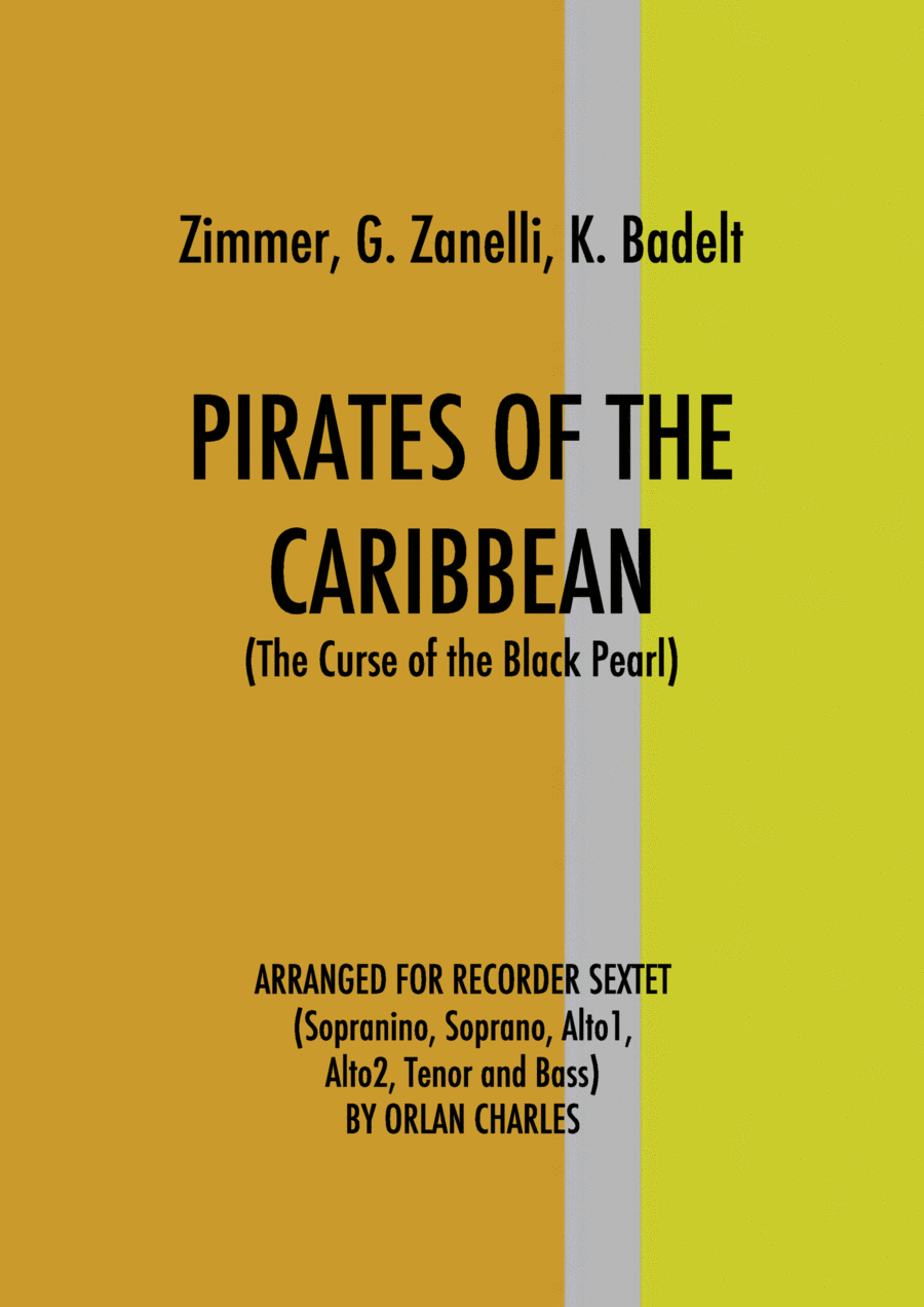 Pirates Of The Caribbean Recorder scores gallery preview page 1