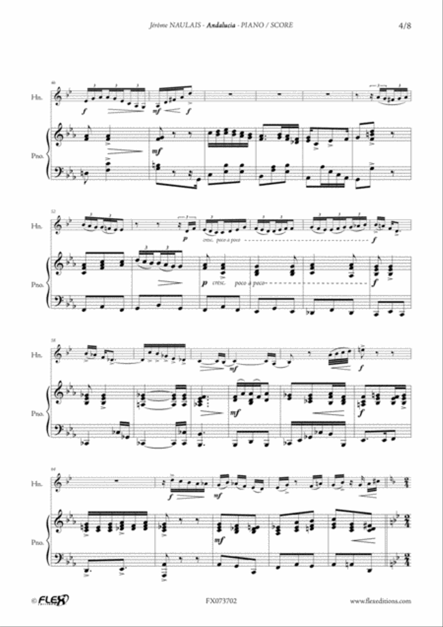Andalucia Piano Accompaniment scores gallery preview page 4