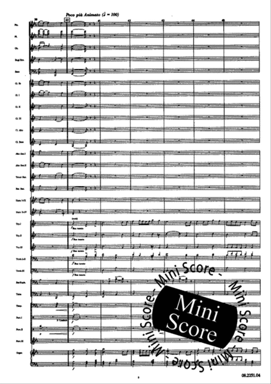 Anthem from Musical Chess Mixed Choir scores gallery preview page 10