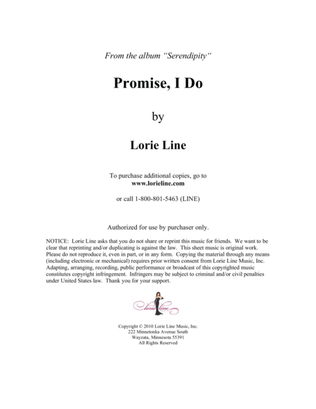 Book cover for Promise, I Do