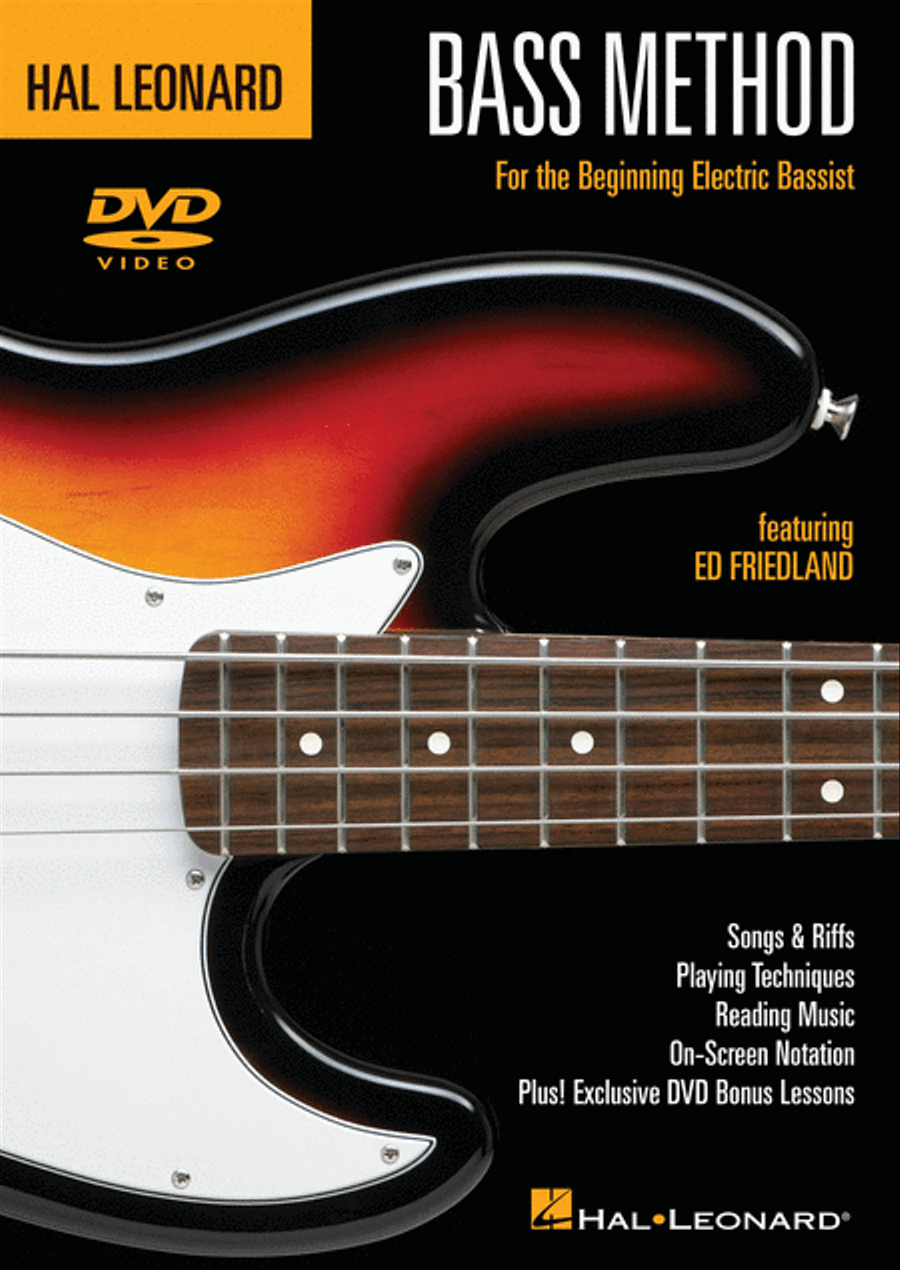 Hal Leonard Bass Method DVD Bass Guitar scores gallery preview page 1