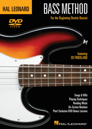 Book cover for Hal Leonard Bass Method DVD