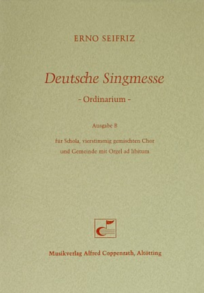 Book cover for Deutsche Singmesse
