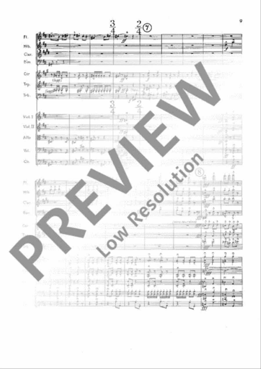 Sérénade Chamber Orchestra scores gallery preview page 10