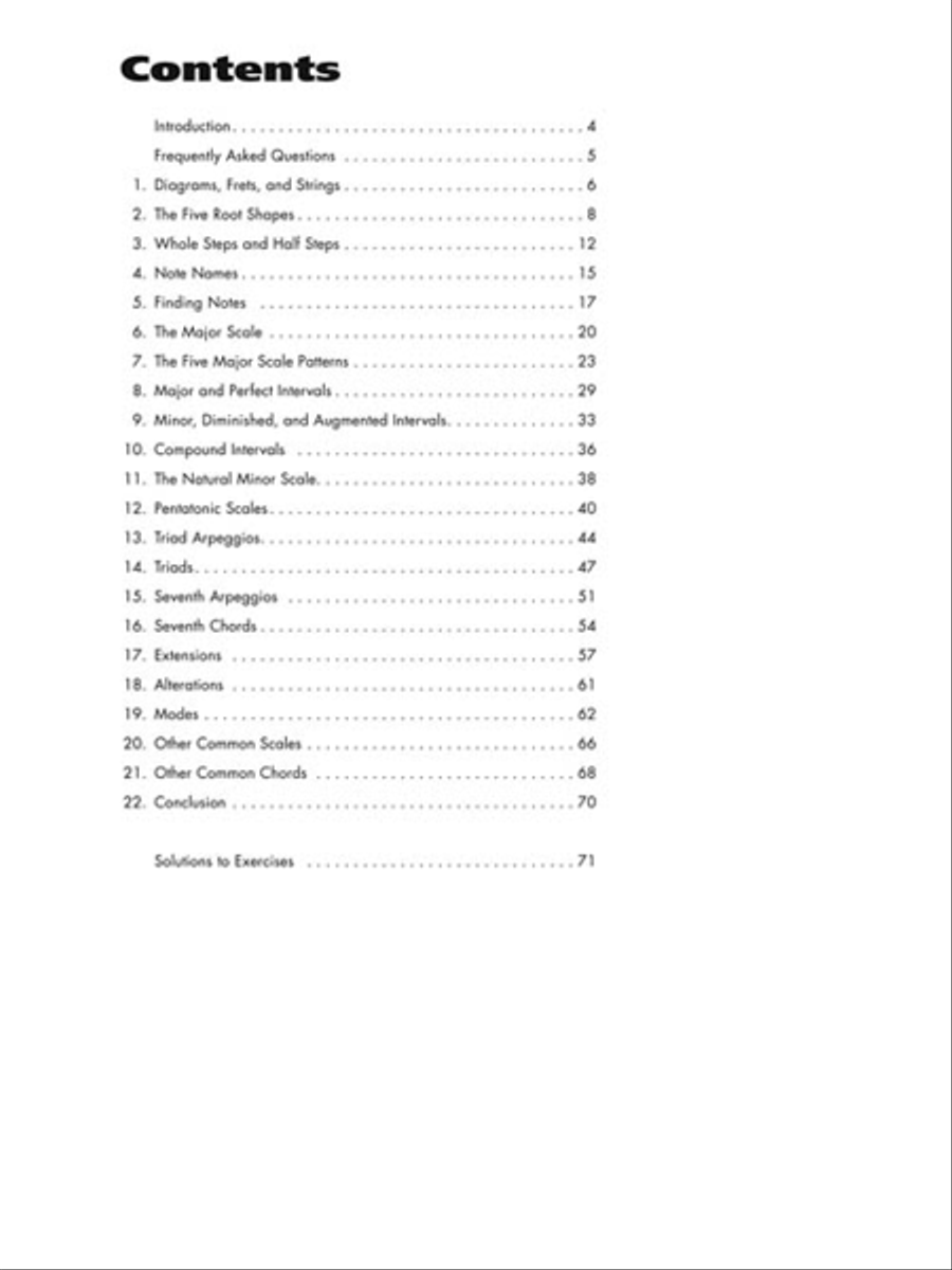 Guitar Fretboard Workbook – 2nd Edition Guitar scores gallery preview page 3