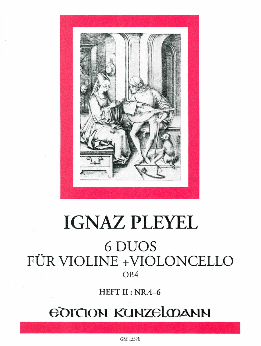 6 Duos for violin and cello String Duet scores gallery preview page 1