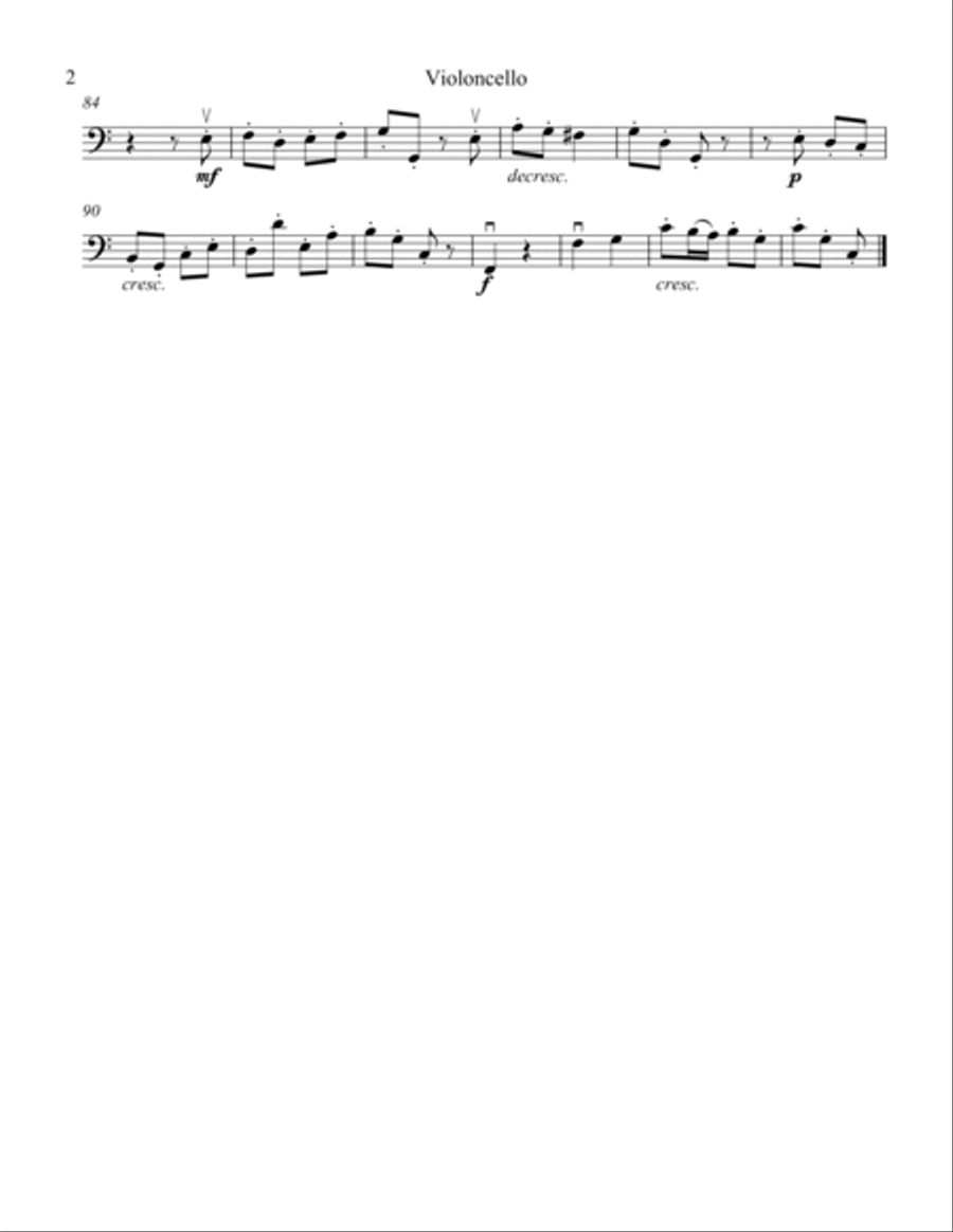 Scherzo Scherzo String Quartet scores gallery preview page 2