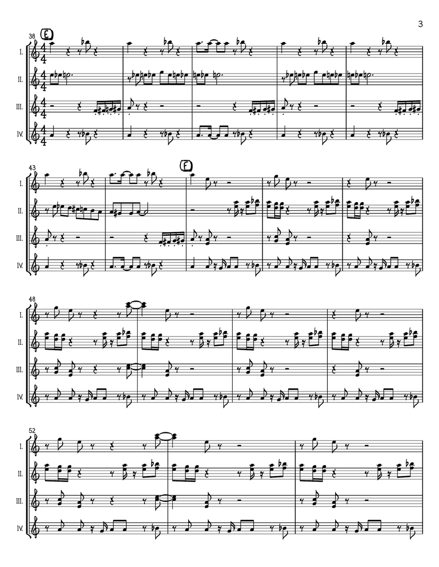 Sexyback Flute Solo scores gallery preview page 3