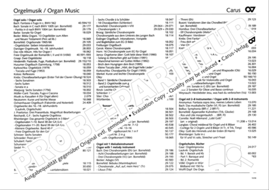 Free Organ Music from the Romantic Period, Vol. II (Freie Orgelmusik der Romantik, Band II)